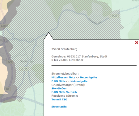 Schraffur in mehrfach belegten Flaechen 